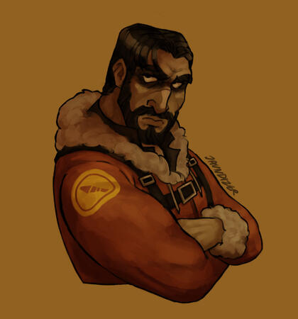 Rendered Bust
