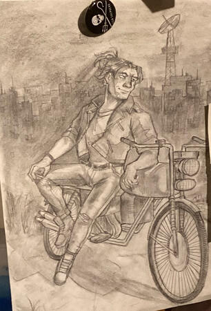 Tradition Sketch Illustration