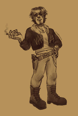 Full-Body Sketch