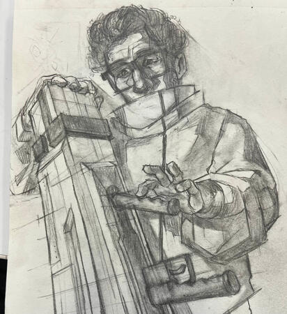 Traditional Sketch Bust